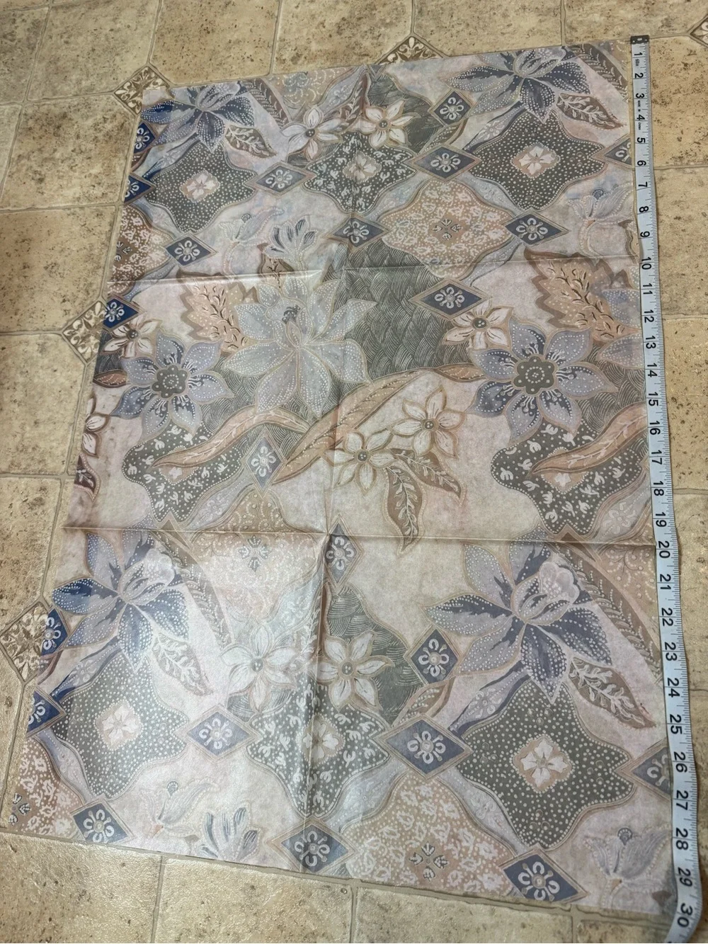 10 Sheets VTG 1984 All Occasions WRAPPING PAPER & Fancy TISSUE PAPER Flowers